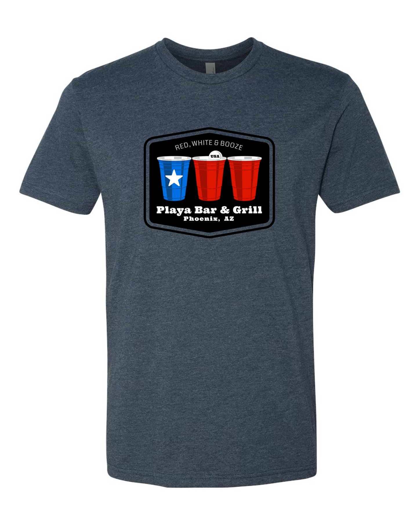 Playa Red, White & Booze T-Shirt