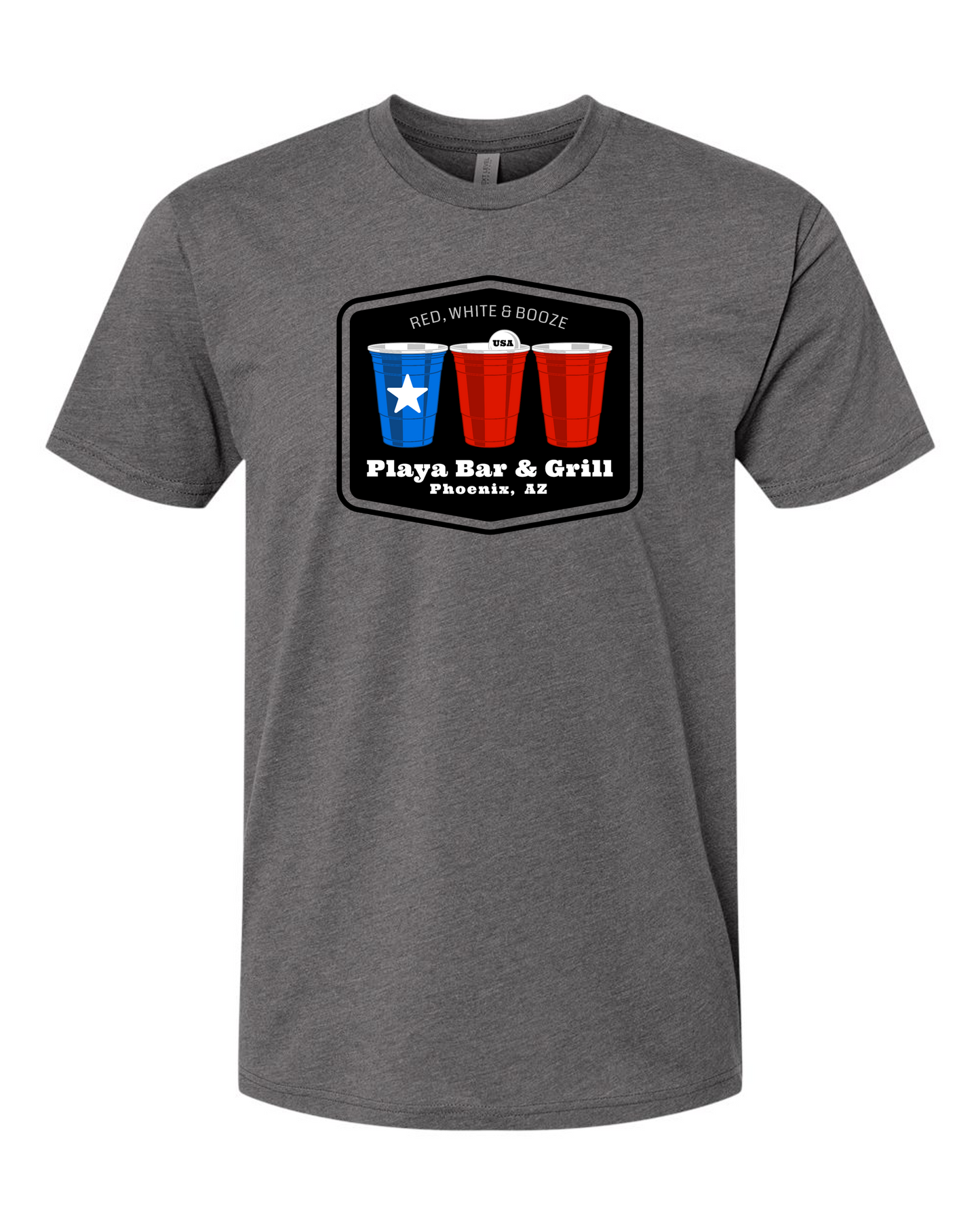 Playa Red, White & Booze T-Shirt