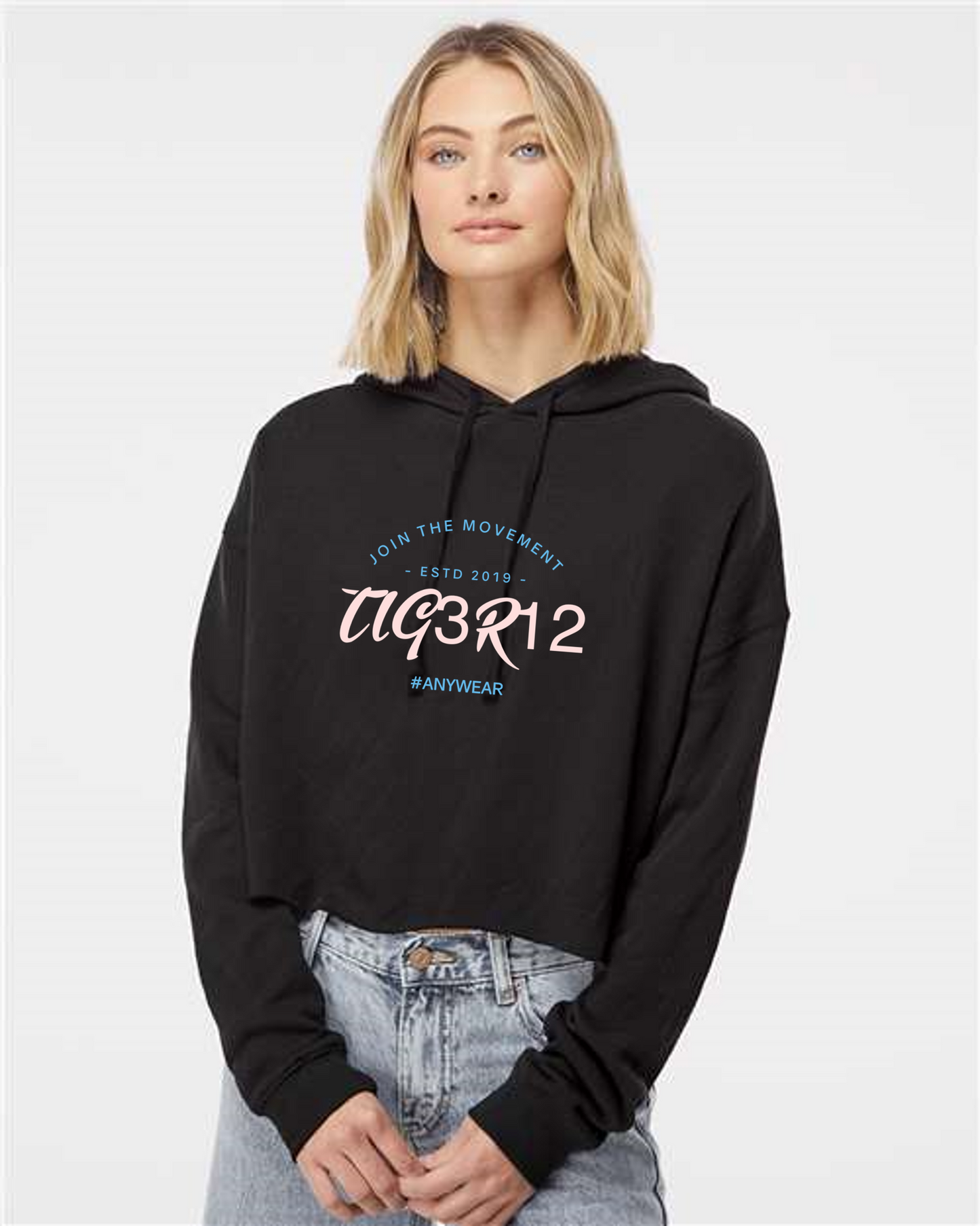 Essential - Women's Crop Light Crewneck Sweatshirt