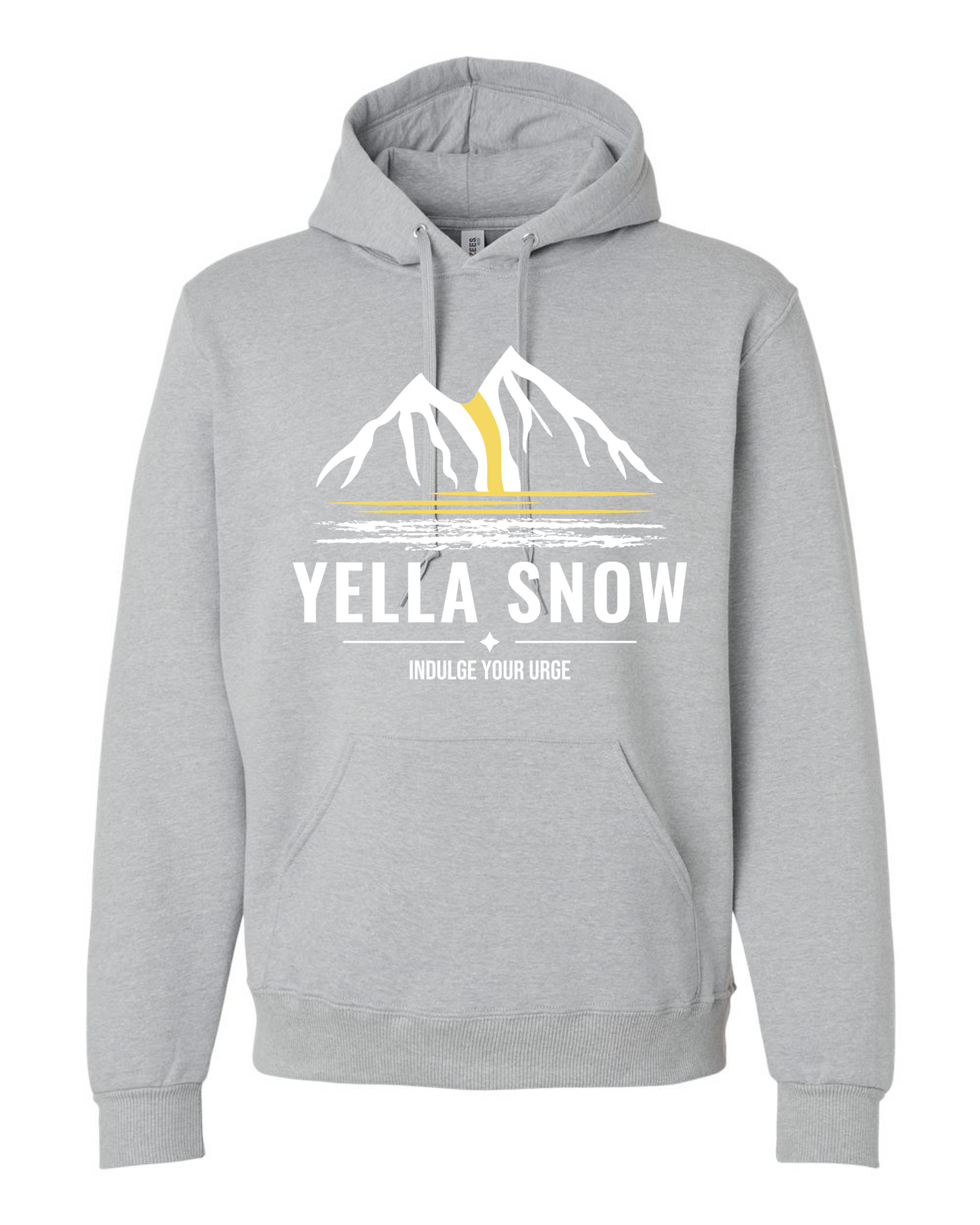 Yella Snow - Premium Blend Ring-Spun Hooded Sweatshirt