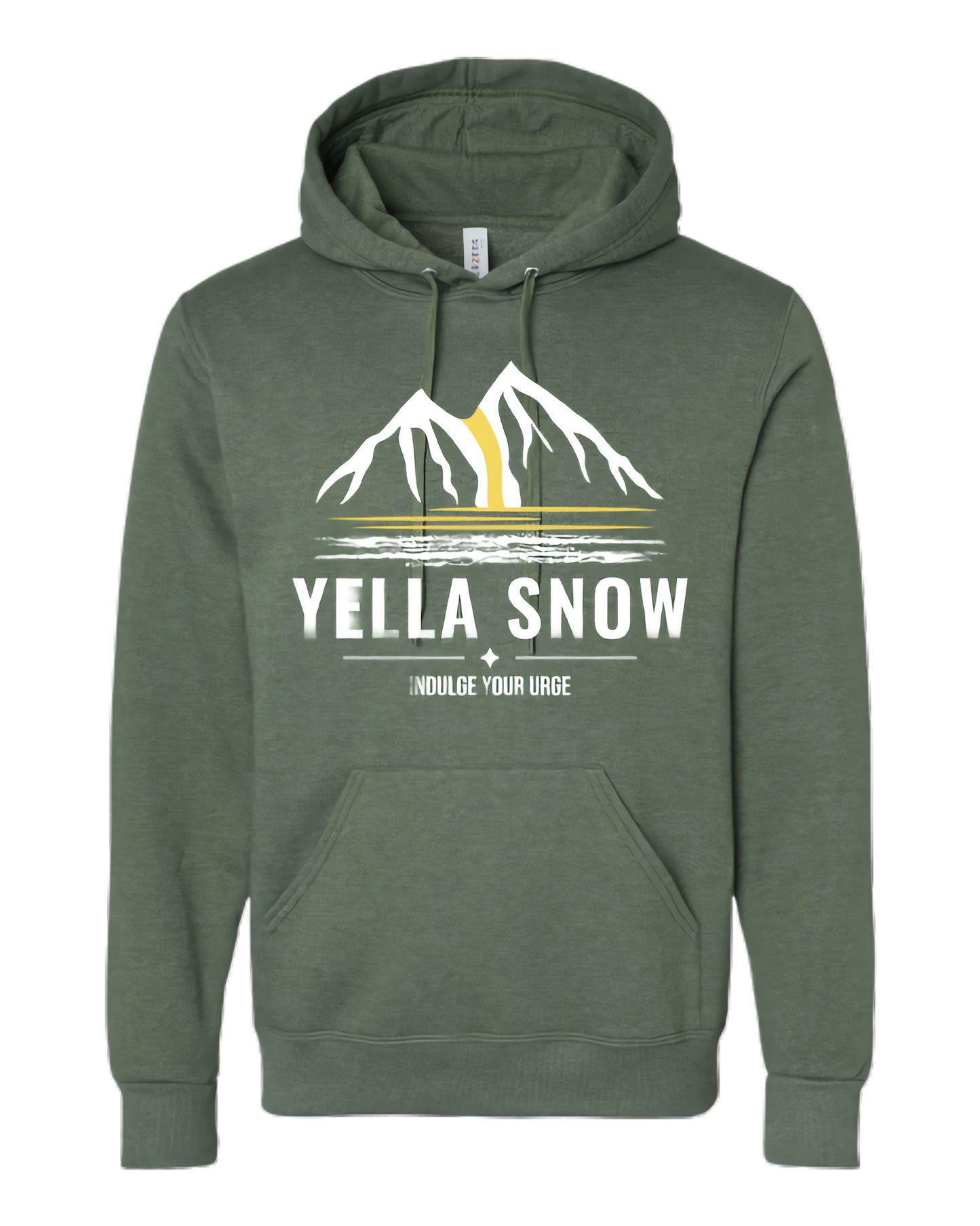 Yella Snow - Premium Blend Ring-Spun Hooded Sweatshirt