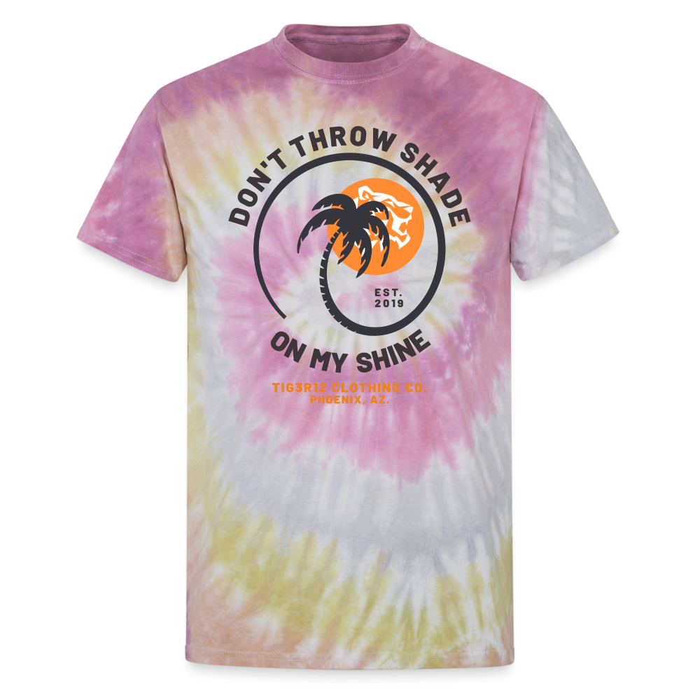 Shady - Unisex Tie Dye T-Shirt - Desert Rose