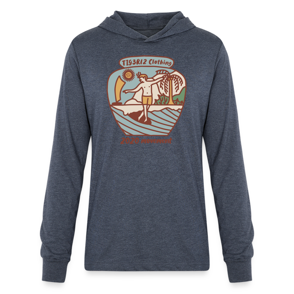Joyride - Unisex Long Sleeve Hoodie Shirt - heather navy