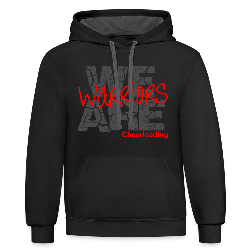 We Are Warriors - Contrast Hoodie (Supporter) - black/asphalt