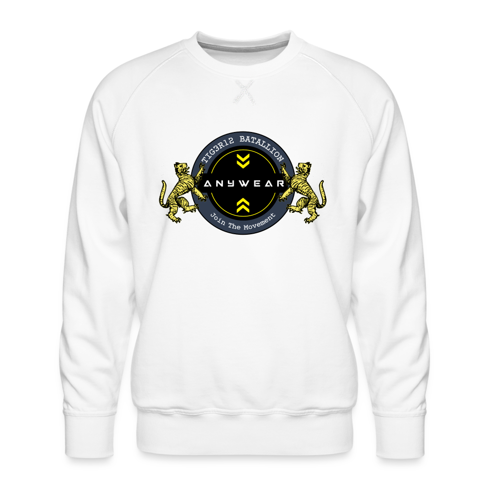 Batallion - Men’s Premium Sweatshirt - white