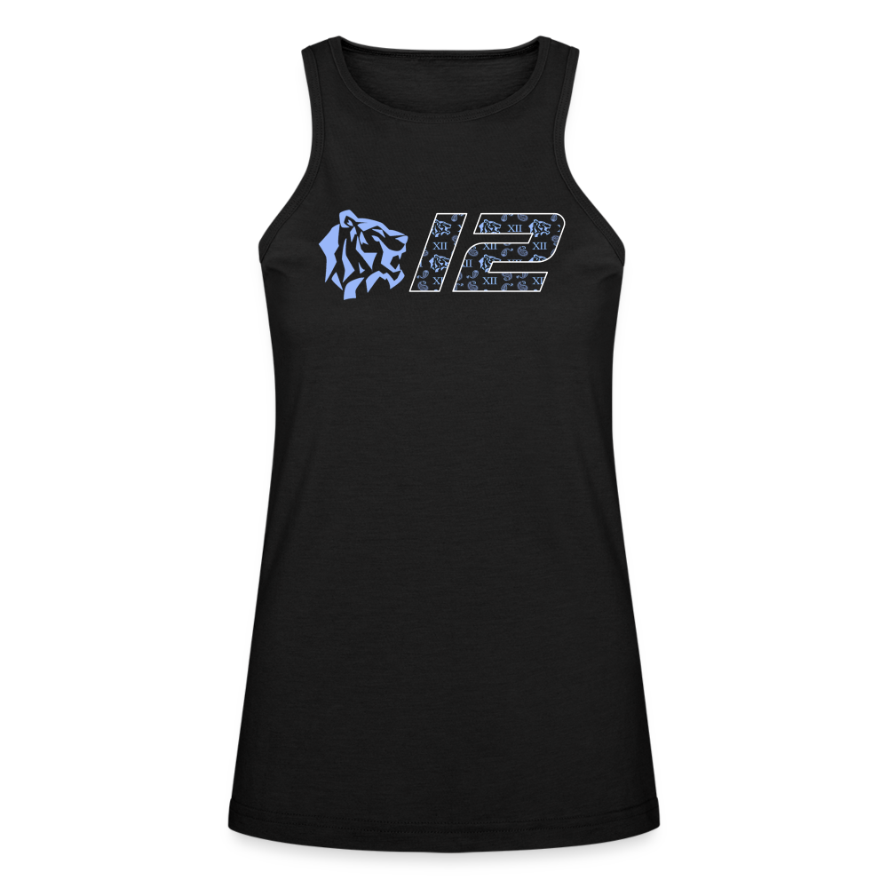 T12 - American Apparel Women’s Racerneck Tank - black