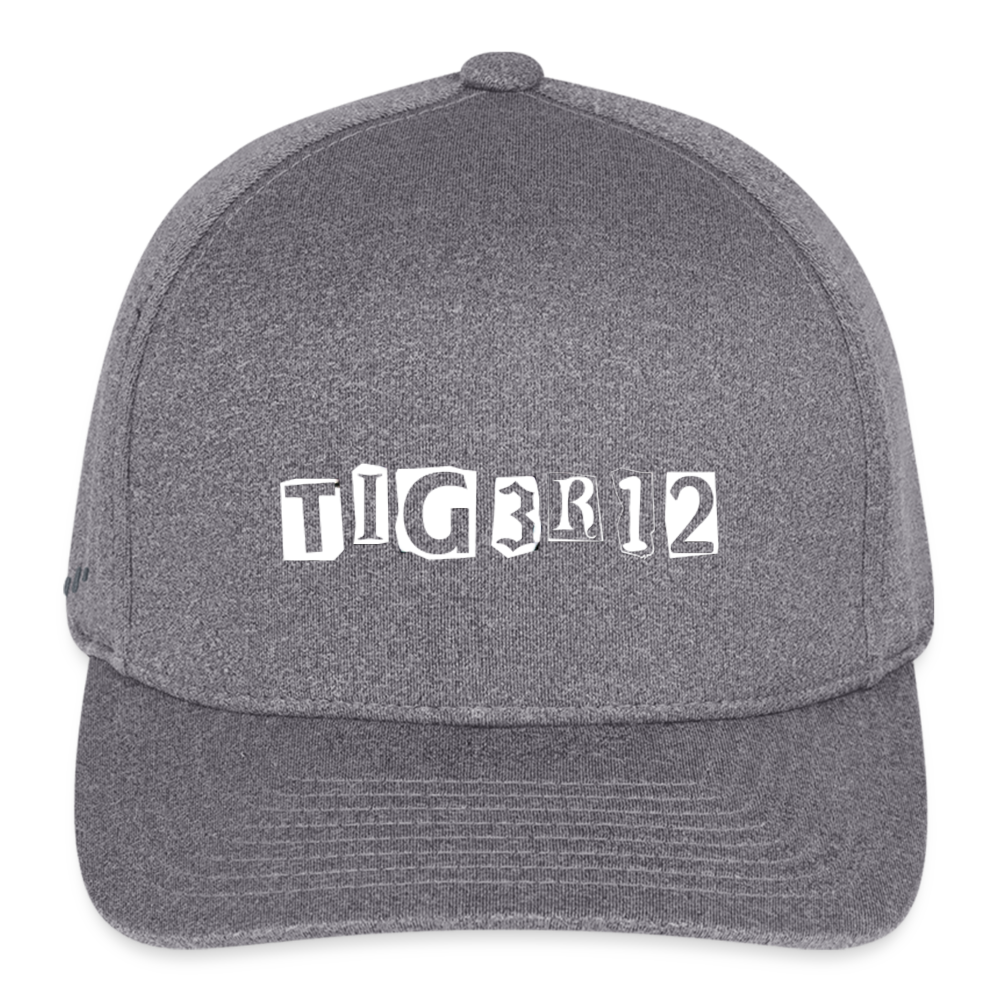 Ransom - Flexfit Fitted Melange Baseball Cap - light heather gray