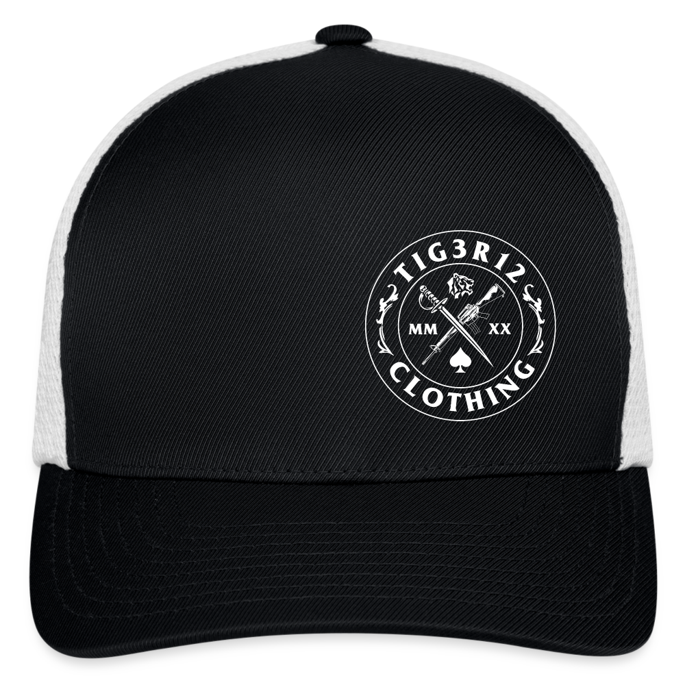Movement - Flexfit Fitted Baseball Cap - black/white