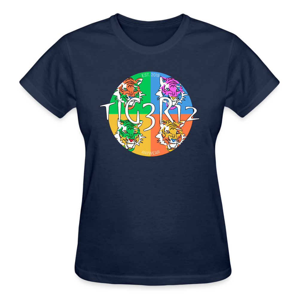 Drella - Gildan Ultra Cotton Ladies T-Shirt - navy
