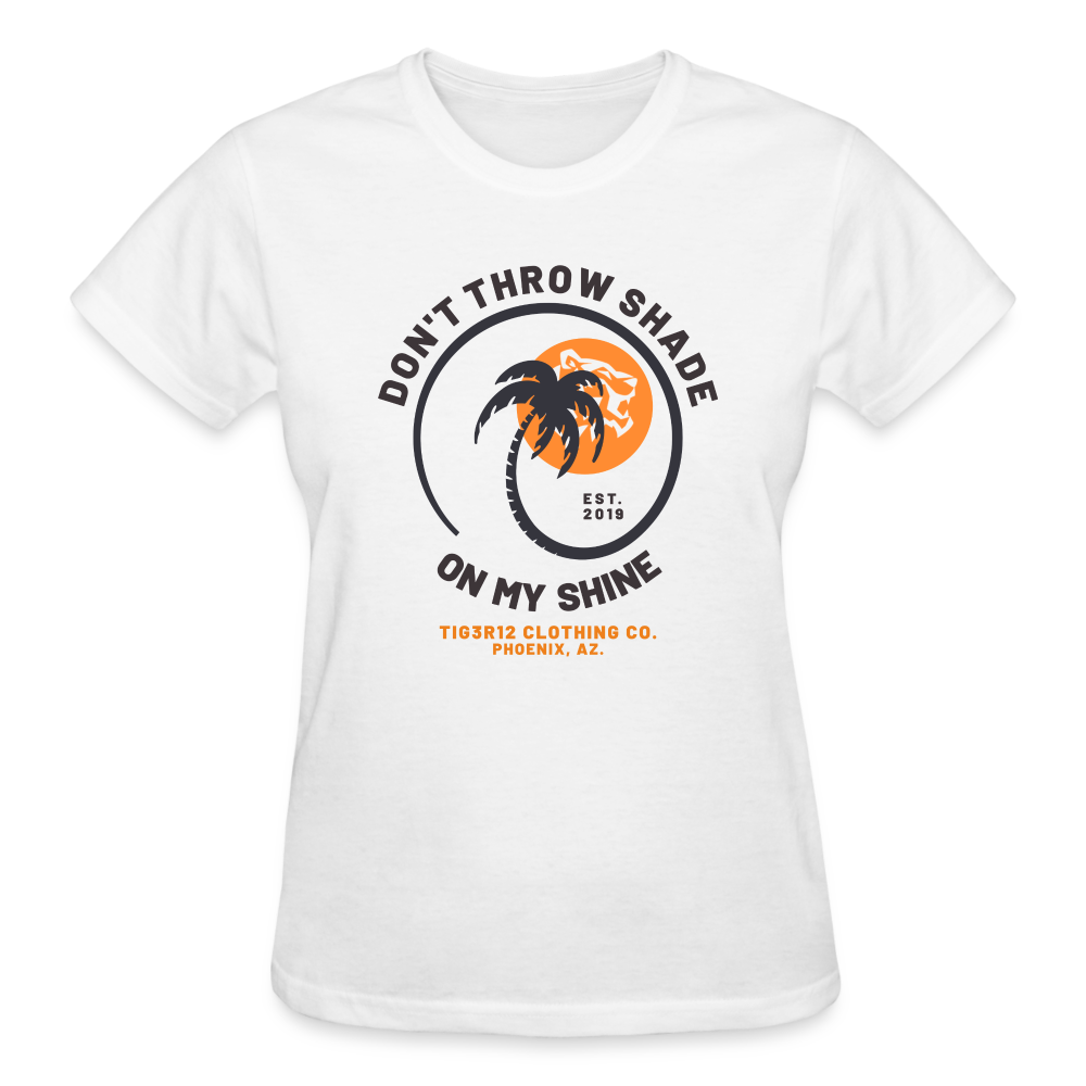 Shady - Gildan Ultra Cotton Ladies T-Shirt - white