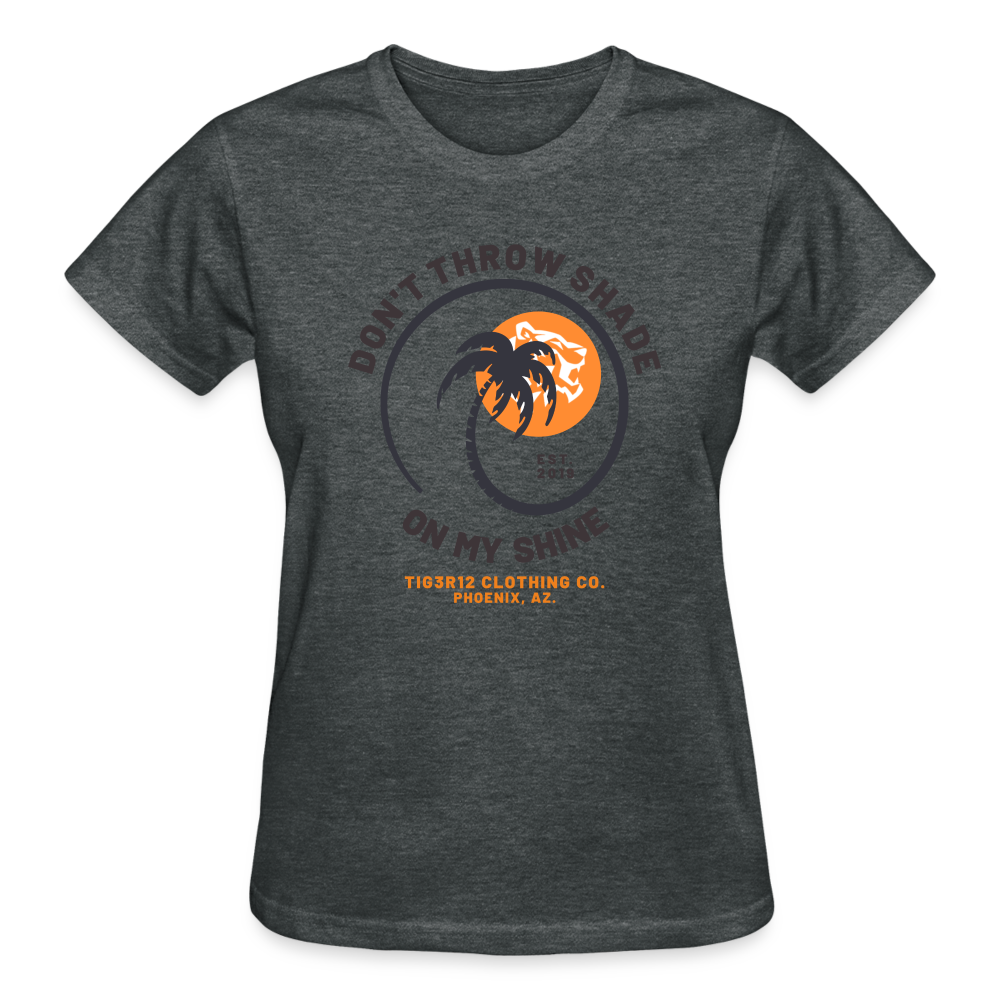 Shady - Gildan Ultra Cotton Ladies T-Shirt - deep heather