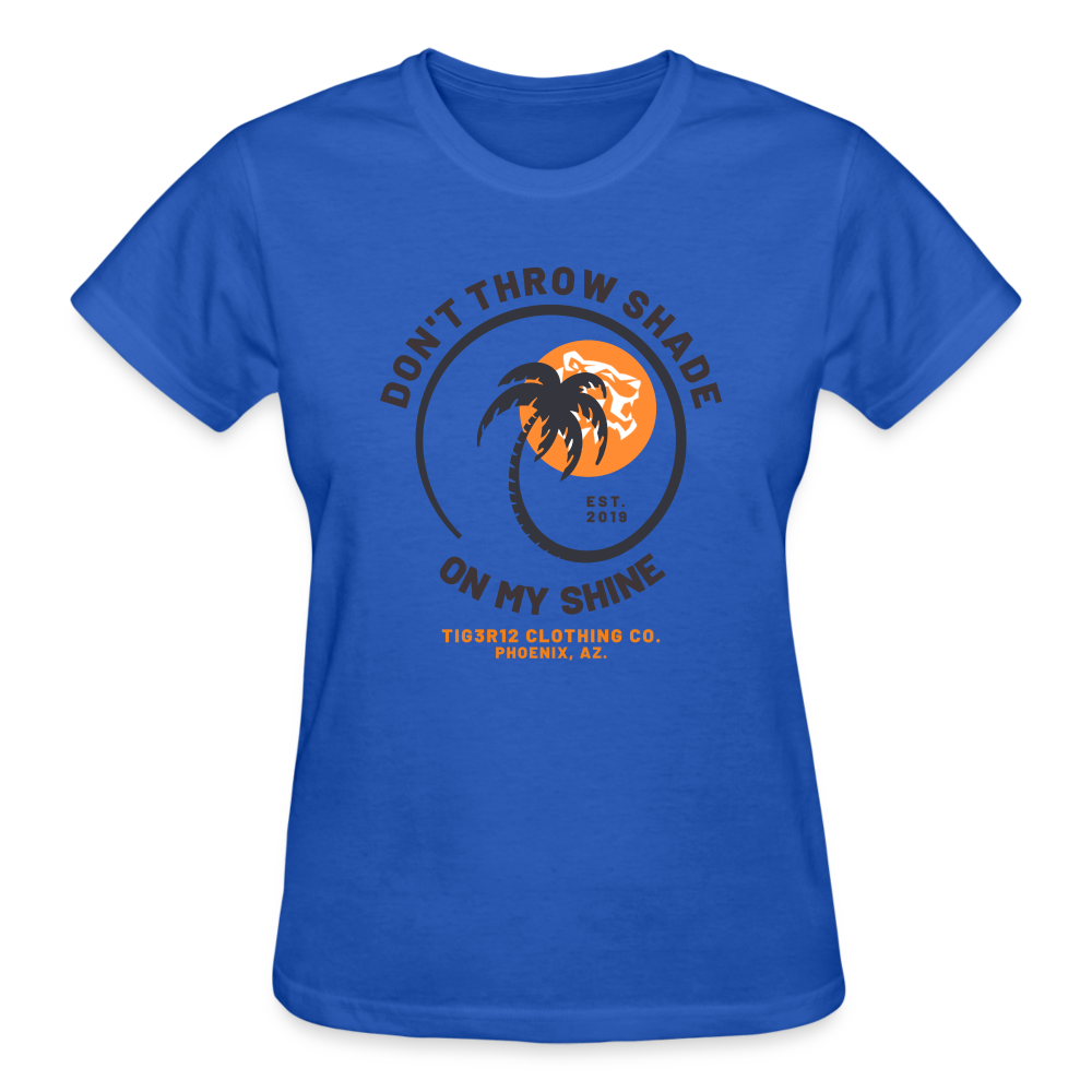 Shady - Gildan Ultra Cotton Ladies T-Shirt - royal blue