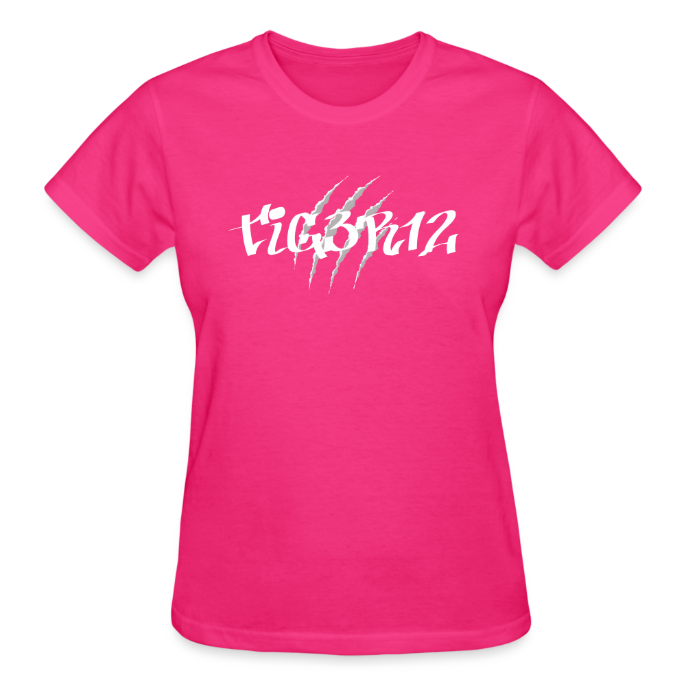 Shred - Gildan Ultra Cotton Ladies T-Shirt - fuchsia