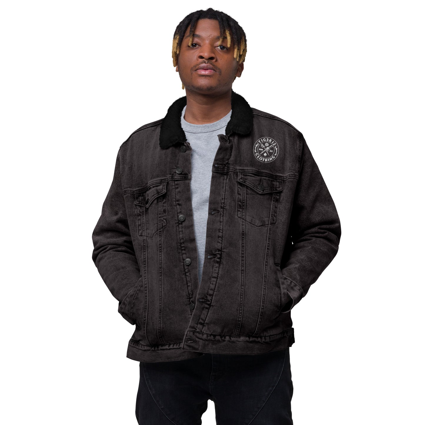 Movement - Unisex Denim Sherpa Jacket