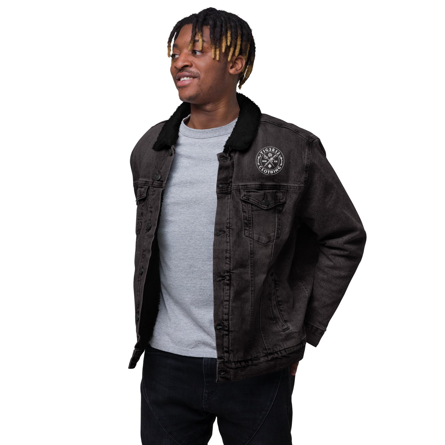 Movement - Unisex Denim Sherpa Jacket