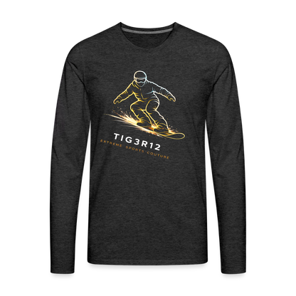Ignition Rider -  Long Sleeve T-Shirt - charcoal grey