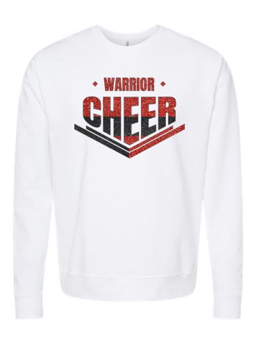 White Crewneck Sweatshirt (Cheer Package - Item 4)