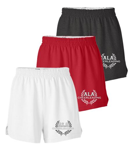 Shorts Red/White/Charcoal (Cheer Package - Item 6)