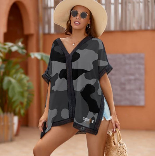 Camo Swimsuit Cover Up - One Size Fits All