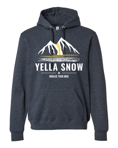 Yella Snow - Premium Blend Ring-Spun Hooded Sweatshirt