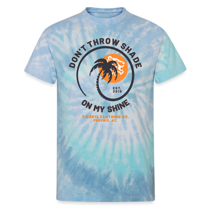 Shady - Unisex Tie Dye T-Shirt - blue lagoon