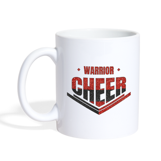 Warrior Cheer - Coffee/Tea Mug (Supporter) - white