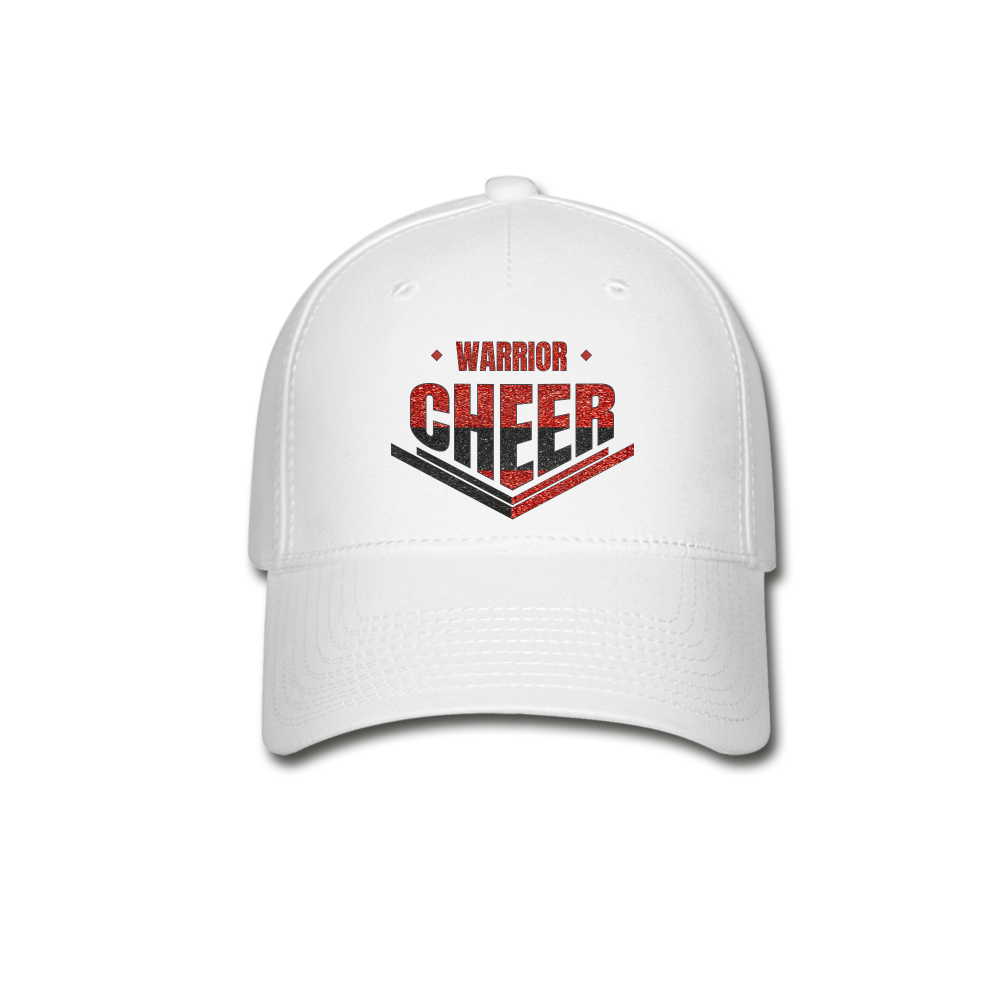 Warrior Cheer - Flexfit Baseball Cap (Supporter) - white