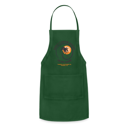 Shady - Adjustable Apron - forest green