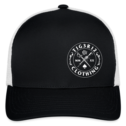 Movement - Flexfit Fitted Baseball Cap - black/white