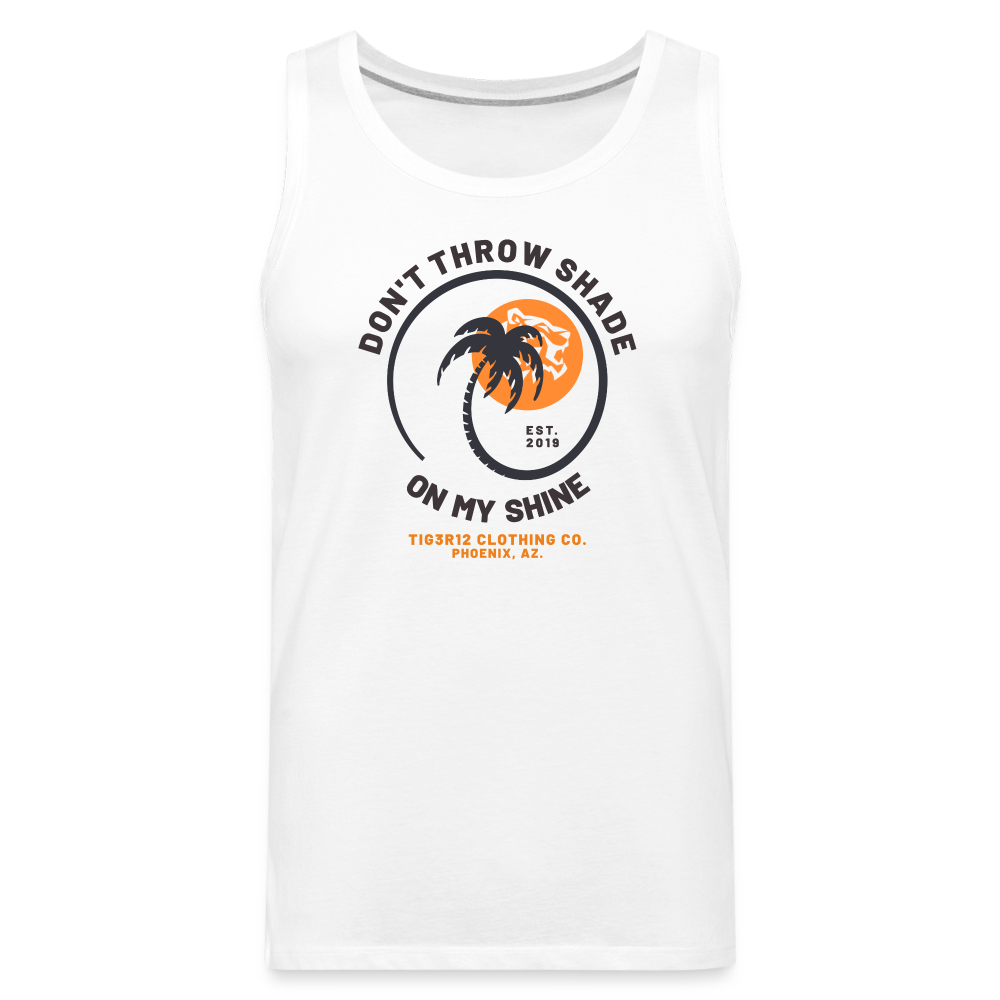 Sahady - Men’s Premium Tank - white